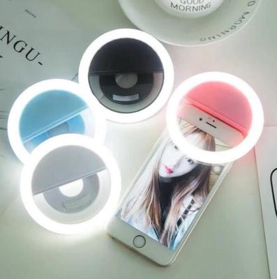 China Selfie Light Phone Ring Lighting Selfie Enhancing Fill Light For Phones USB Charging LED Selfie Ring Light for sale