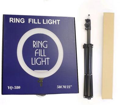 China 22 inch PORTABLE Ring Light with Tripod Stand LED Ringlight 3200K 5500K Color Temperature to Makeup Ringlights for sale