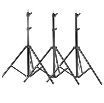 China Digital Camera Photo Light Stand Tripod 1.6M-2M For Photo Studio Softbox Umbrellas Reflector Visual Flash Lighting for sale