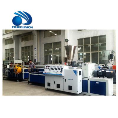 China PIPE Faygo Unions Single Wall Corrugated PVC PE Pipe Extruder Making Machine /Corrugated Pipe Machine zu verkaufen