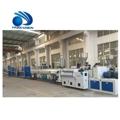 China Cheap Price PIPE Faygo Unions High Output PA/PE/PP/PVC Corrugated Pipe Extrusion/Plastic Single Wall Corrugated Pipe Machine zu verkaufen