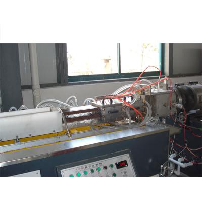 China Plastic Wood Bar Profile Tapered Twin Screw Extruder For PE WPC Decking for sale