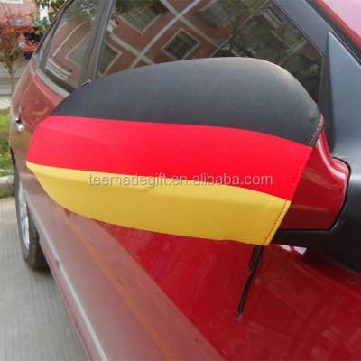 China Cheap Hanging Promotion Germany Flag Car Mirror Cover Flag for sale