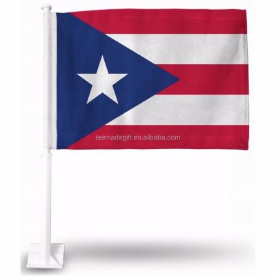 China Wholesale Cheap Puerto Rico Car Flag of Health Care Institutes for sale