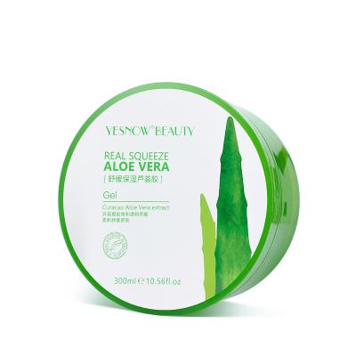 China Private Label Moisturizer Brightening Skin Smoothing Organic Aloe Vera Gel For Face Care Vera Moisturizer Face Care Natural Aloe Gel for sale