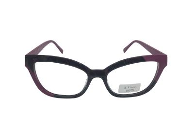 China Lamination ecateye acetate optical frame special colors for women for sale