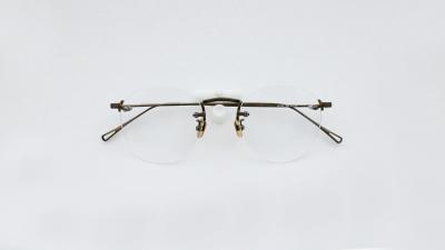 China Rimless reading glasses metal b-titanium optical frame for women men super light for sale