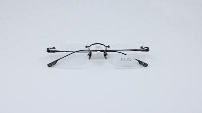 China Unisex reading glasses frame titanium high quality glasses rimless collection 2019 for sale