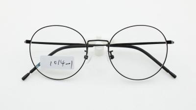 China Classic Round Retro Clear Lens Glasses Non-Prescription Metal Eyeglasses  for Men Women Super Lightweight Metal Frames for sale