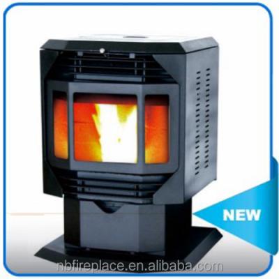 China Classic Metal Freestanding 11kw Wood Pellet Stove for sale