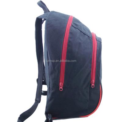 China Waterproof 600D Polyester Basic Backpack For Upper Middle School Children for sale