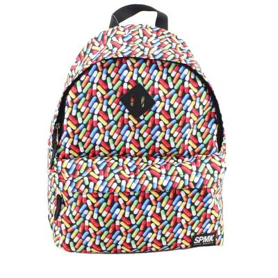 China Simple Capsule Heat Waterproof Printing Base Soft Backpack Cheap School Bags for sale