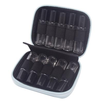 China Multicolor Essential Oil Case 10 Bottles15Ml Essential Oil Storage Case 15Ml Essential Oil Bottle Holder Carry Bag for sale