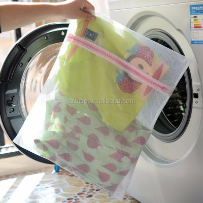 China Mesh Washing Eco Friendly Bags Laundry Basket Eco-Friendly Durable Custom Product Wholesale Reusable Laundry Bag for sale