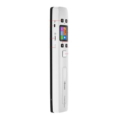 中国 Mini portable handheld wireless WiFi HD A4 iScan scanner zero margin book scanner document 販売のため