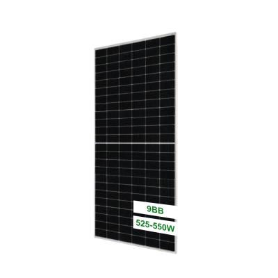 China Mono solar power system PERC solar panel 535W 540watt 545W 550W PERC solar panel for solar plant for sale