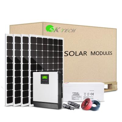 China Home Solar Power System Off Grid Solar System Home Off Grid Solar Power System 5kw for sale