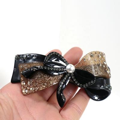 China Wholesale Fashion 9cm Modern Barrette Hairpin Clip Accessories Cellulose Acetate Hair Claw Decoration For Women Decoration for sale