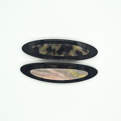 China High Quality Hot Selling Cellose Acetate Tortoiseshell Hair Barrettes In USA for sale