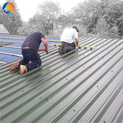 China Structural GI Roof Sheets Size Color Roofing Sheet Color Roof Rib Type For Building for sale