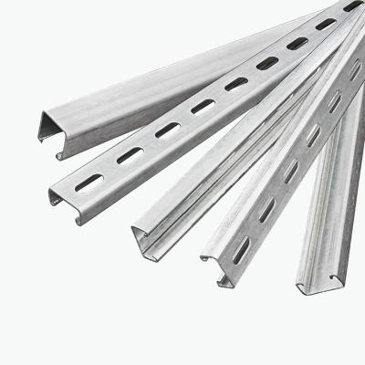 China Support System Hot Rolled Cold Formed Steel Profile Galvanized Steel C Shape Steel Channel Profile Price for sale