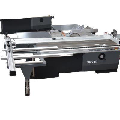 China Horizontal Industrial Woodworking Precision CNC Wood Panel Cutting Sliding Table Saw Machine for sale