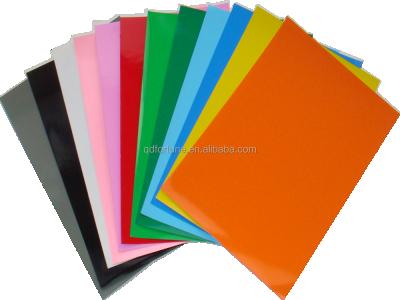 China Waterproof color glossy paper for wrapping gift /decoration/DIY/ for sale