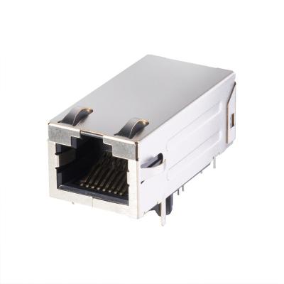 China Flame Retardant 5G INPUT SIDE JACK TRANSFORMER WITH LED for sale