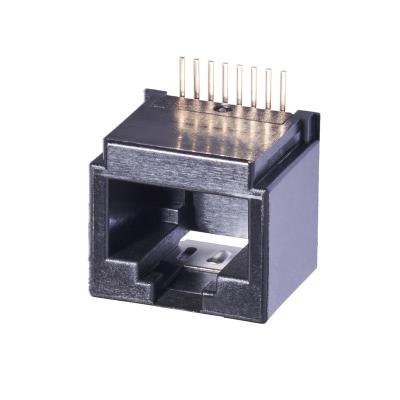 China Flame Retardant RJ45 TOP ENTRY SMT JACK FEMALE for sale