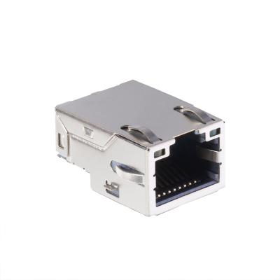 China Fireproof RJ SERIES INPUT TRANSFORMER SIDE JACK CONNECTOR for sale