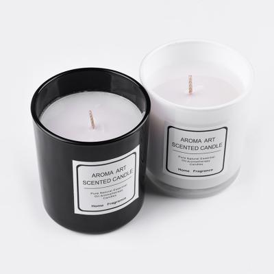 China Handmade Romantic Scented Candles Private Label Smokeless Eco-Friendly Gel Wax Candle Last Burning 15 Hours for sale