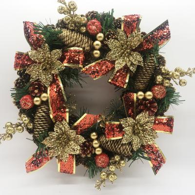 China Decoration for Christmas New Product Cheap Christmas Decoration Wreath Christmas Wreath for sale