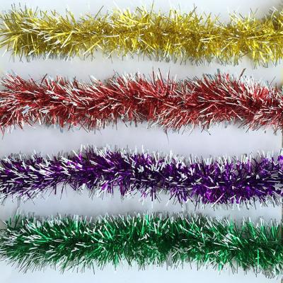 China Decoration For Christmas Newest Sale Home Decoration Colored Christmas Braid Garlands for sale