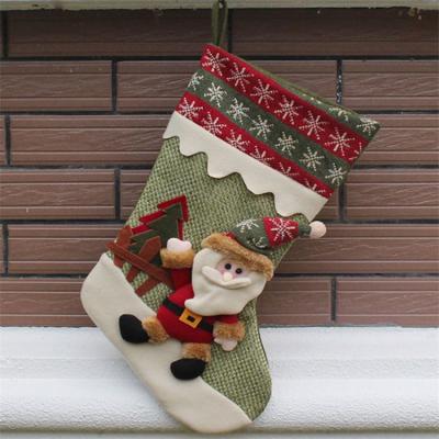 China Decoration For Christmas Factory Directly Christmas Decoration Fashionable Personalized Christmas Stockings for sale