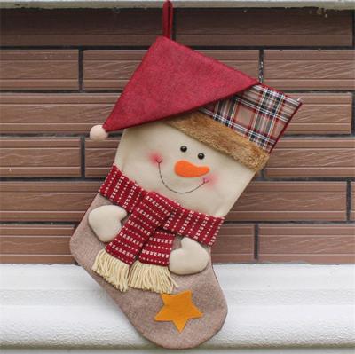 China Decoration For Christmas Best Price Kids Fashion Gift Packaging Funny Christmas Decorative Santa Socks for sale