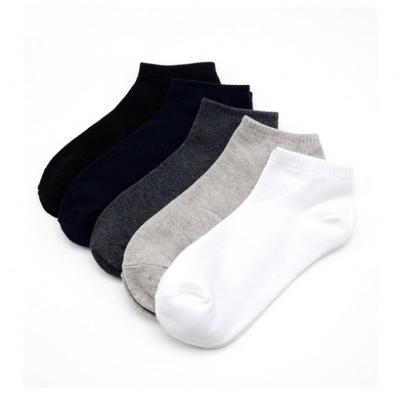 China HF USA EUR QUICK DRY high quality men plus size pure cotton and soild color shorts socks for sale