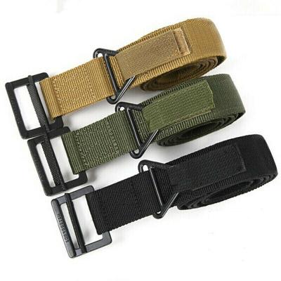 China Hawk Outer Belt Durable Outdoor Black Cqb Tactical Outdoor Climbing Belt for sale