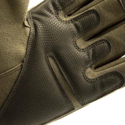 China Durable Soft Shell Protective Pad Long Finger Touch Screen Fighting Non-slip Outdoor Riding Tactical Gloves for sale