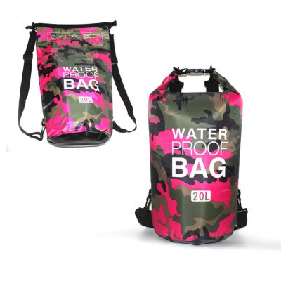 China OEM Multifunctional Custom Printing Logo 2L 5L 10L 15L 20L Hiking Waterproof 500d PVC Tarpaulin Water Proof Ocean Pack Dry Bag for sale