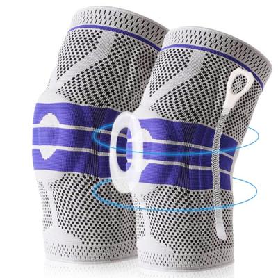 China New Next Adjustable Elasticity Breathable Knee Brace Keep Warm Pain Relief Sports Safety Knee Support for sale