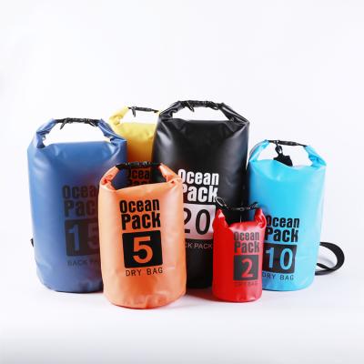 China OEM Multifunctional Custom Proof Cylinder Office Backpack Dry Water Sports Floating Outdoor Waterproof Dry Bag Logo Boating Hiking Kayak Water for sale