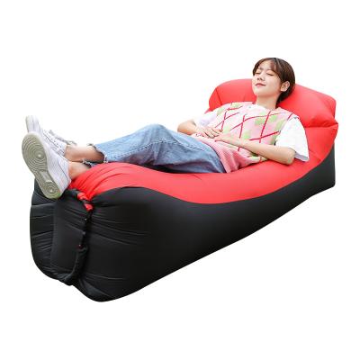 China Outdoor Camping Hiking Traveling Outdoor Beach To Relax Lazy Sofa Camping Beach Air Chair Inflatable Sofa for sale