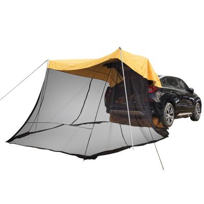 China Outdoor Sunshade Rainproof Touring SUV Motorhome Straight Tying Type Fishing Large Capacity Car Tent Teardrop Tents for sale