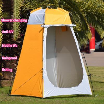 China Straight Tying Type Outdoor Camping Bathing Portable Toilet Tents Changing Clothes Shower Tent Changing Shower Tent for sale