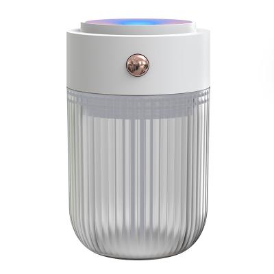 China Portable USB Ultrasonic Humidifier Mini Cool Mist Air Humidifier USB Mini Night Light Humidifier Hot Sale 250ML Capacity for sale