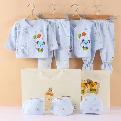 China 7 Pcs Baby Gifts Breathable Cotton Clothing Sets Baby Accessories Baby Product Gifts for sale