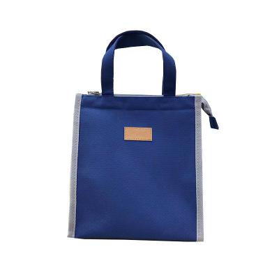 China 2022 New Fashion LAZADA Custom New Fashion Water Resistant Thermal Insulation Foldable Portable Lunch Bag For Office for sale