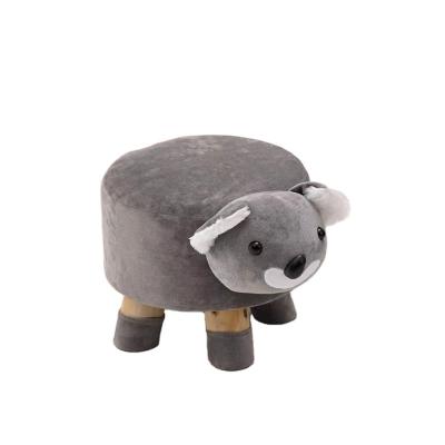 China 2022 China Best Low Price Footstool China Best Low Price Changing Footstool China Cute Design Animal Series Ottoman Stool Cute Koala Shape For Living Room for sale