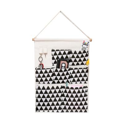 China Fashion Modern New Product Hanging Bag Storage Bag PE Coated Waterproof Hanging Bag For Living Room for sale