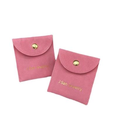 China Jewelry Package Multifunctional Portable Custom Velvet Suede Microfiber Envelope Gift Pouch Bag Jewelry Pouches for sale